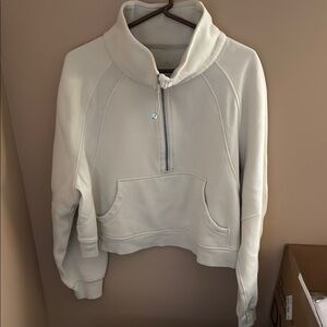 Funnel Neck Cropped Scuba